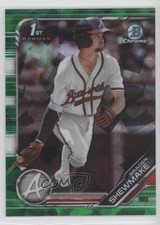2019 Bowman Chrome Draft Sapphire Green 39/50 Braden Shewmake #BDC-59 j6a