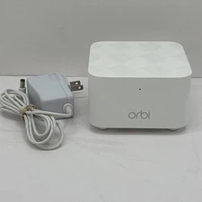 NETGEAR Orbi RBS10 AC1200 Dual-Band Wi-Fi 5 Add-On Mesh Satellite - WORKS