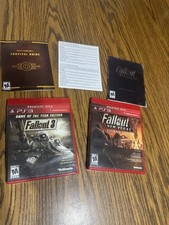 Fallout PS3 bundle:  Fallout 3 GOTY & Fallout New Vegas Ultimate Edition. CIB.