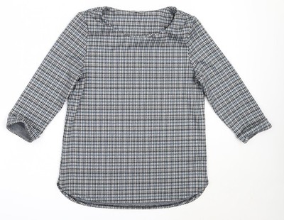 Muskatblauer Damenpullover UK-Größe 8