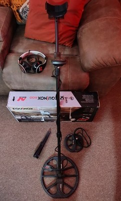 Minelab Equinox Multi-IQ Waterproof Metal Detector With 2 Coils PP Head Extras!!