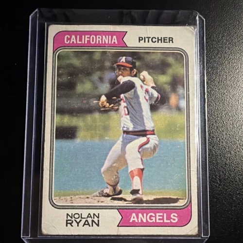 Topps 1974 Nolan Ryan #20 California Angels Vintage MLB Base Set Baseball Card