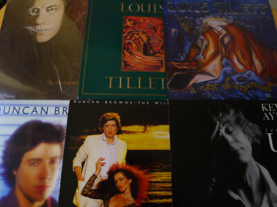 Bob Geldof, Louis Tillett, Duncan Browne, Kevin Ayers, 6 x Vinyl, Vg+ - Mint(-)