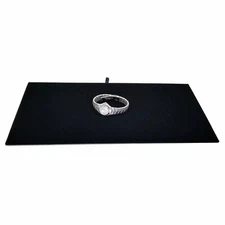 Black Velvet Flat Pad Jewelry Display Pads Tray Liner Pad Insert 14 1/8 x 7 5/8"