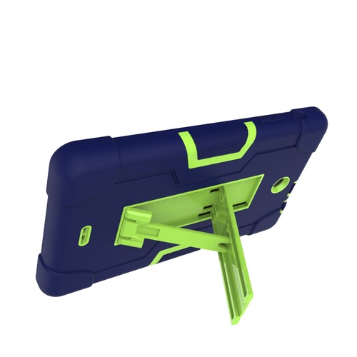 For Alcatel 3T/Joy 2 8 Inch Shockproof Defender Rubber Hard Kickstand Case Cover - Picture 16 of 91