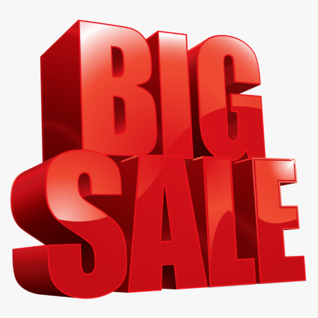These items are on sale.
