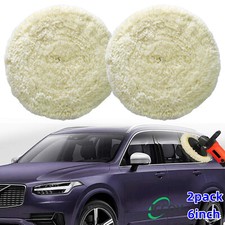 2 Pcs Wool Polishing Buffing Pad 6 Inch 150mm Polishing Buffing Wheel For Drill 2 Pcs Wool Polishing Buffing Pad 6 Inch 150mm Polishing Buffing Wheel For Drill