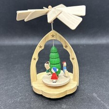 Richard Glasser German Air Pyramid Children With Lantern  New In Box