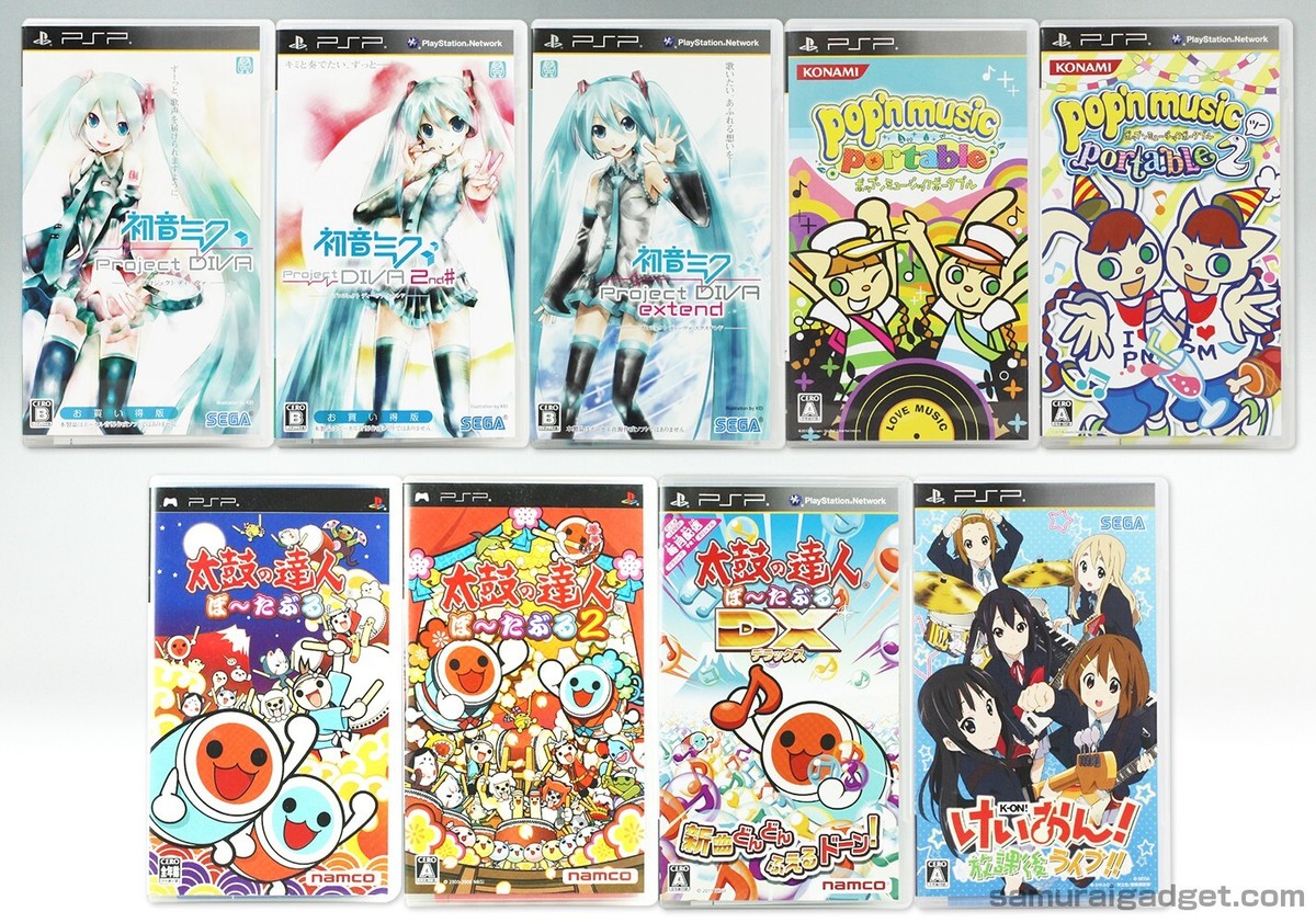 Hatsune Miku (Reprint) & Pop'n Music & Taiko no Tatsujin & K-ON