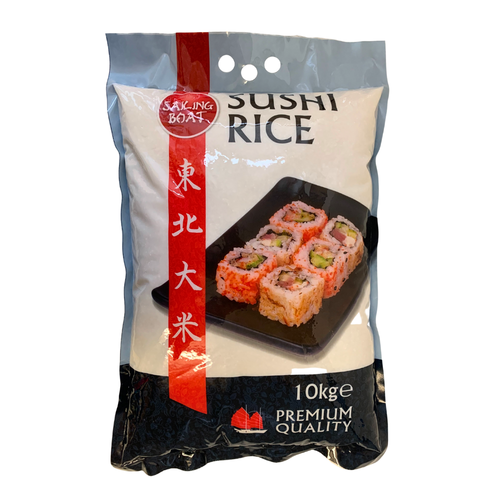 SAILING BOAT PREMIUM QUALITY SUSHI RICE 10KG SACK BULK BUY