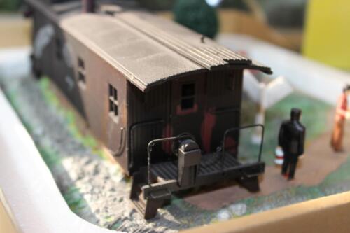 VINTAGE K-LINE K42401 NEW YORK CENTRAL CABOOSE YARD OFFICE ACCESSORY 0/027 - H1 - Picture 5 of 10