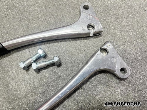 HONDA C72 C77 CA72 CA77 CB72 CB77 CL72 CL77 BRAKE CLUTCH LEVER &Pivot Bolts Set - Picture 5 of 9