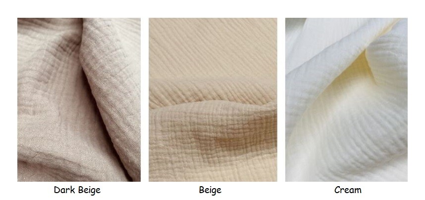 Mussola Di Cotone Doppia Garza Rosa Per Coperte E Cuscini - Foto 10