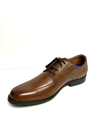 Clarks Mens Whiddon Pace Dress Shoe Tan Leather Size 11.5M Clarks Whiddon Pace Men main image 3