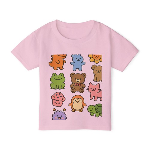 Cute Animal Print Toddler T-Shirt, Fun Kids Tee, Birthday Gift, Baby Shower, - Picture 22 of 29