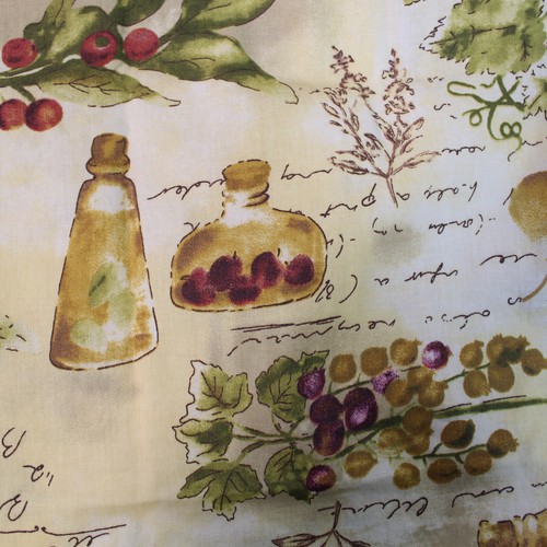 Rectangular Fruta Temático Mantel Beis Crema Verde 80x57 Comedor Decoración - Imagen 5 de 5