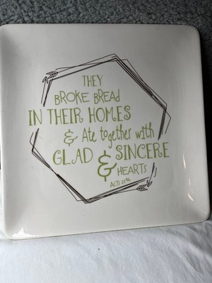 Square Dolomite Plate 10'' by Dicksons New