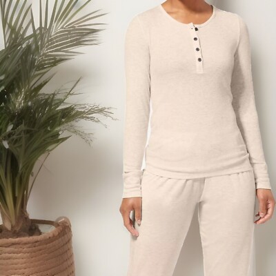 Tommy John Lounge SMALL Pc SET Henley Joggers NWOT