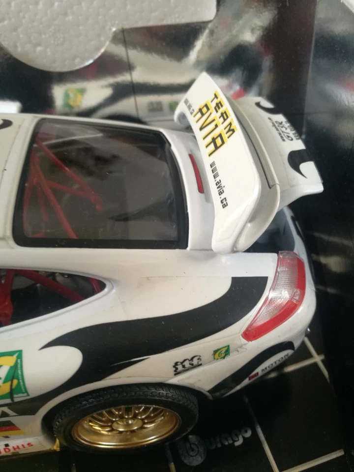 porsche gt3 cup maroc 2006 sc 1:18 Burago gold edtion nuova - Immagine 4 di 4