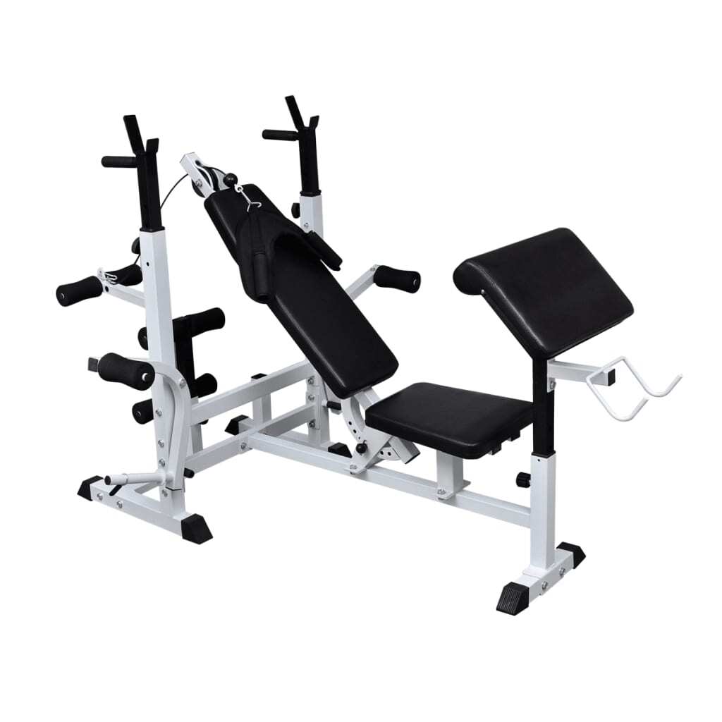 Banco de Pesas Ejercicios Multiestación Maquina Gimnasio Musculación vidaXL