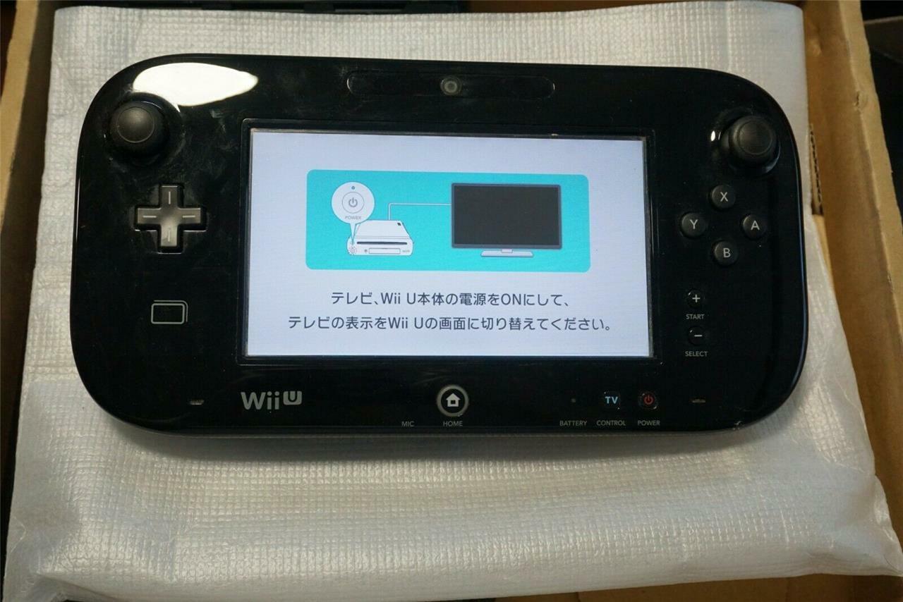 Nintendo Wii U Console 32 Gb Black Xenoblade Chronicles X Premium Pak Boxed For Sale Online Ebay