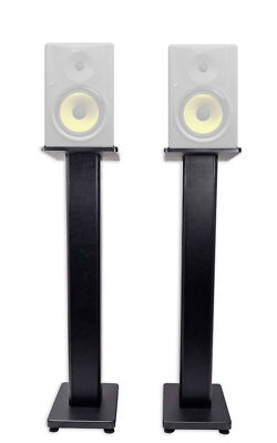 (2) Rockville 36  Studio Monitor Speaker Stands For Behringer Truth B2031A
