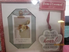 Dog All You Need Is Love & A Dog Clip Frame & Some Things Fill Your.... Ornament