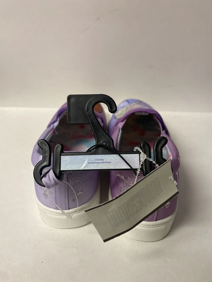 Disney Frozen ZAPATOS ANNA & ELSA Zapatillas sin cordones Mocasines Planos Mocasines Planos Mocasines Talla 2 Foto 4 de 4