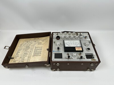 Motorola Portable Test Set S1056B In Original Latch Box Vintage