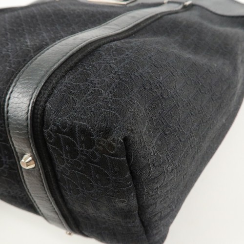 Authentic Christian Dior Street Chic Trotter Canvas Leather Tote Bag Used F/S - Picture 10 of 24