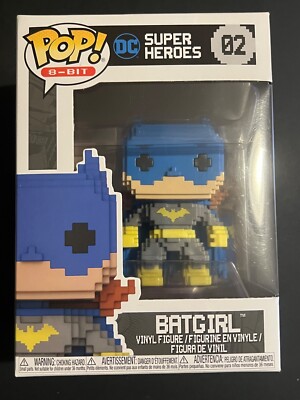 Funko Pop 8-Bit DC Super Heroes Batgirl 02 Neu