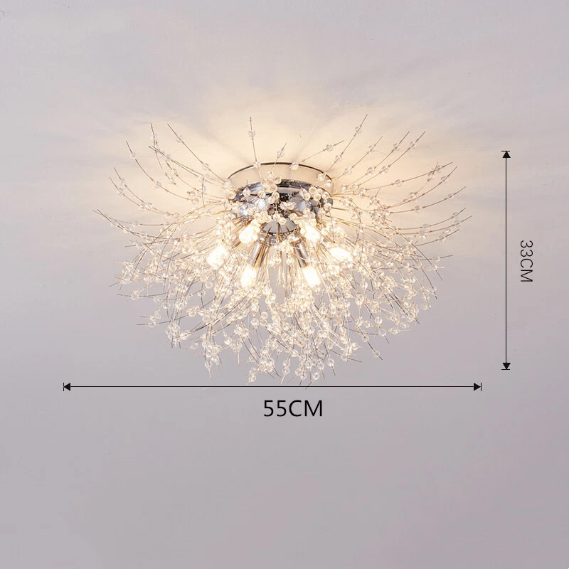 Hallway Ceiling Lights Bar Ceiling Lighting Pendant Light Crystal Bedroom Lamp - Image 2 of 4