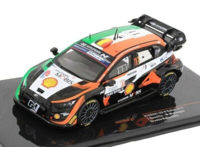 HYUNDAI i20 Coupe WRC #11 1/43スケールミニカー HYUNDAI I20 Coupe WRC RALLY1 #11 Croatia Rally 2023 Neuville