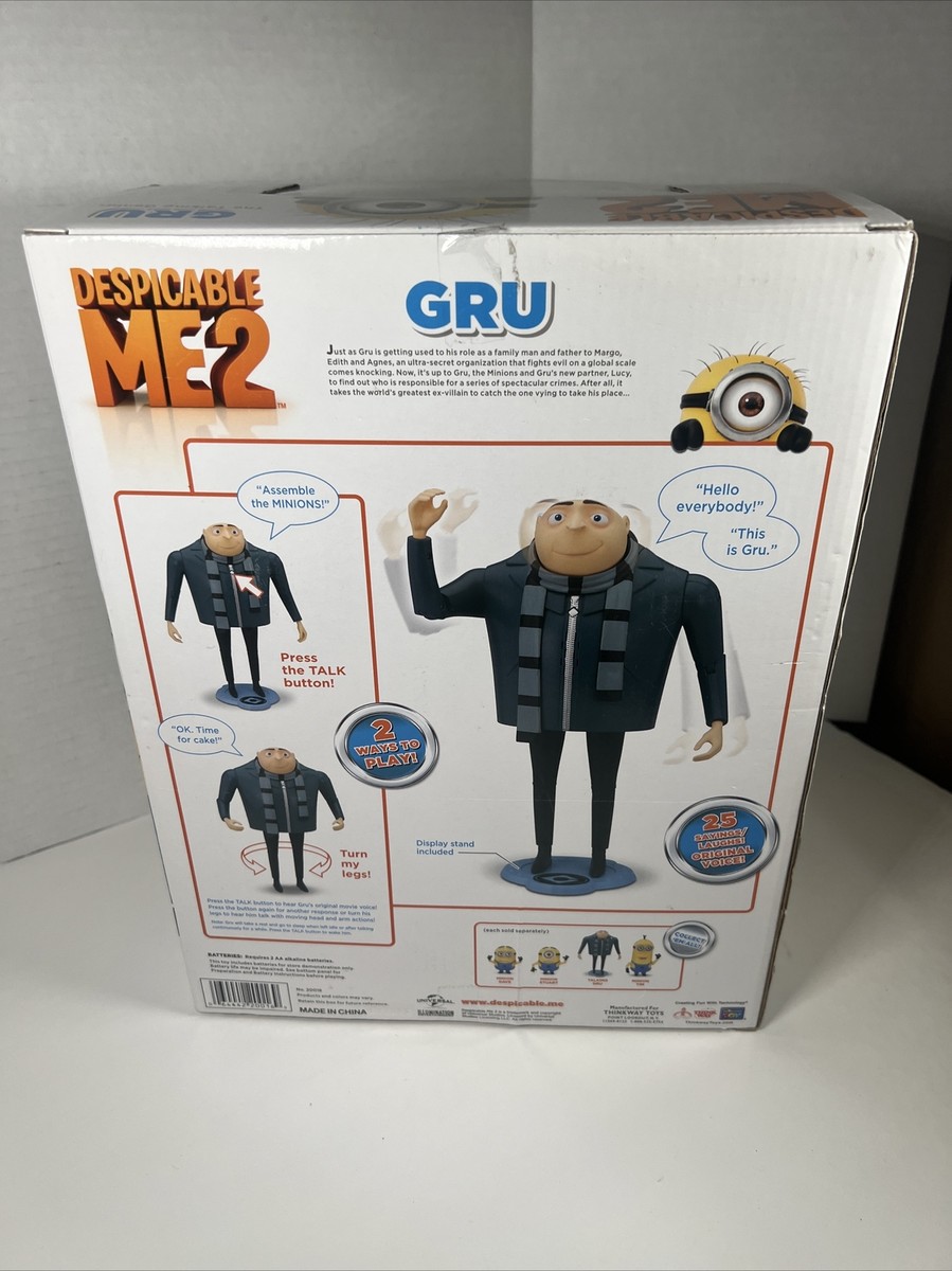Despicable Me 2 Gru The Talking Genius Action Figure 11