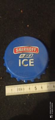 Vintage  XXL Kronkorken  als Flaschenöffner       Smirnoff Ice