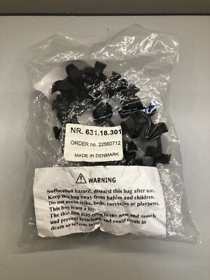 NEW Hafele 631.18.301 Vertical Wire-Guide Cable Manager Black NEW-Sealed