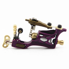 Tattoo Motor Machine Alloy Rotary Gun Liner Shader Lightweight Purple Beginner