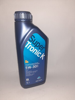 12 x 1 ltr. ARAL SuperTronic K 5W-30 ACEA C3; VW; BMW-LL04; MB
