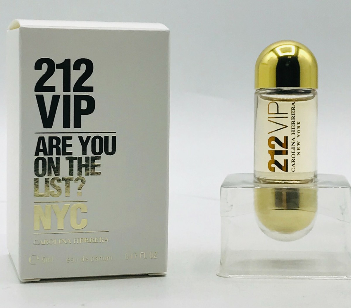 Carolina Herrera 212 VIP ARE YOU ON THE LIST Women Parfum oz