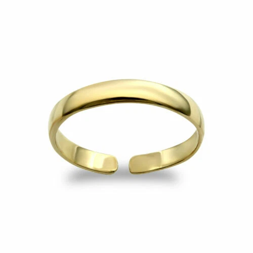 Yellow Gold Plated Toe Rings