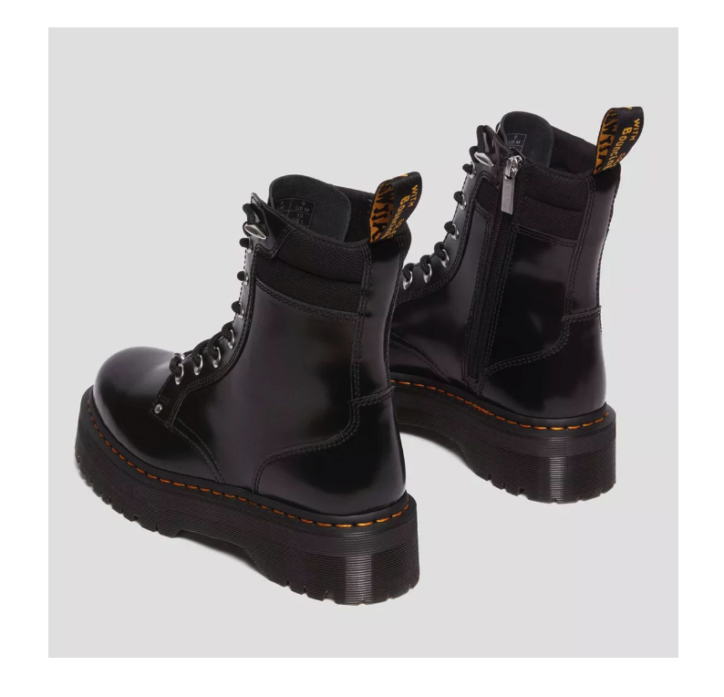 Dr. Martens Jadon II Hardware HDW Platforms in Black MSRP$300 Five