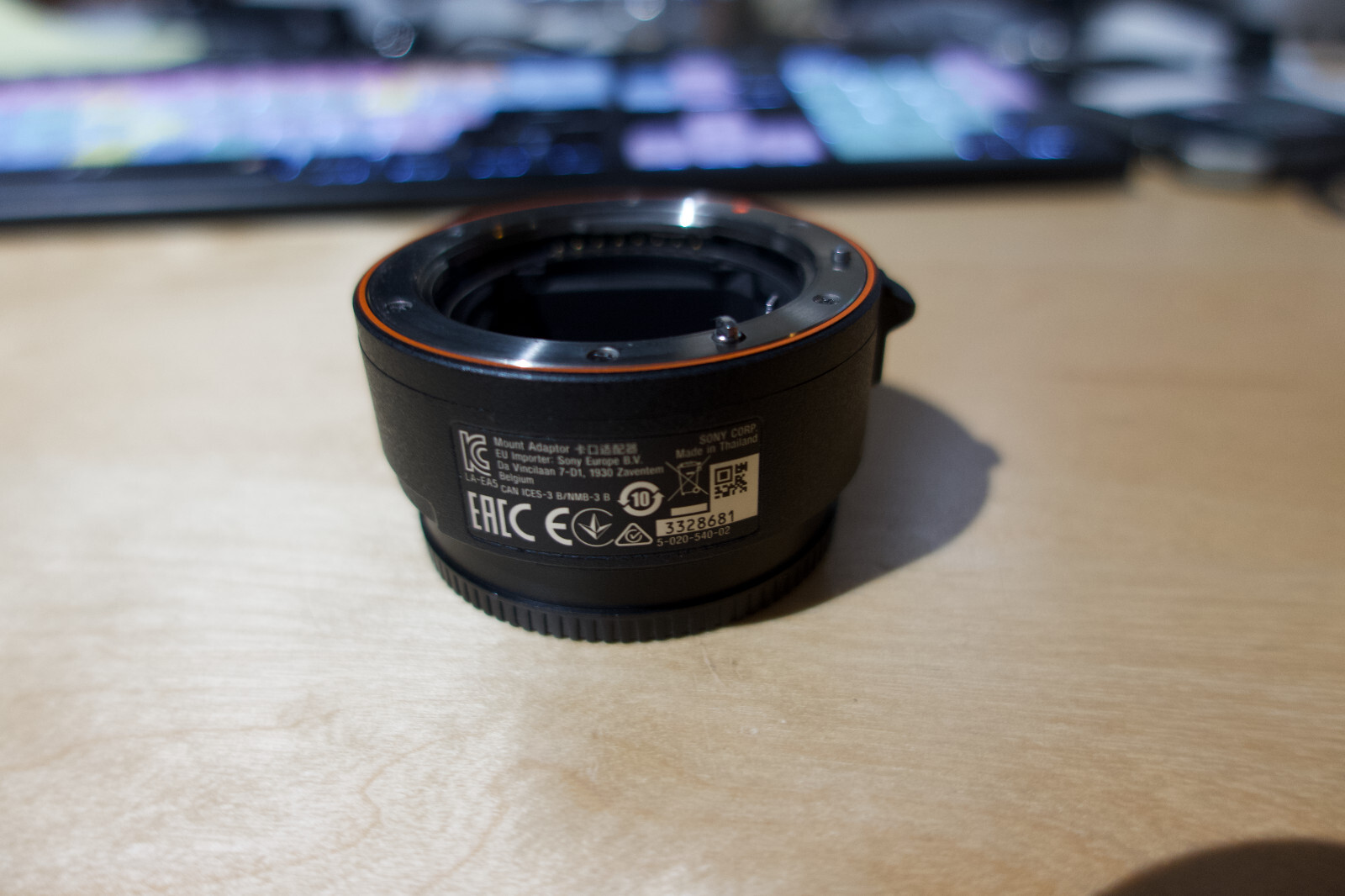 SONY LAEA5 AMount Lens to EMount SONY α7R IV and α6600 Camera