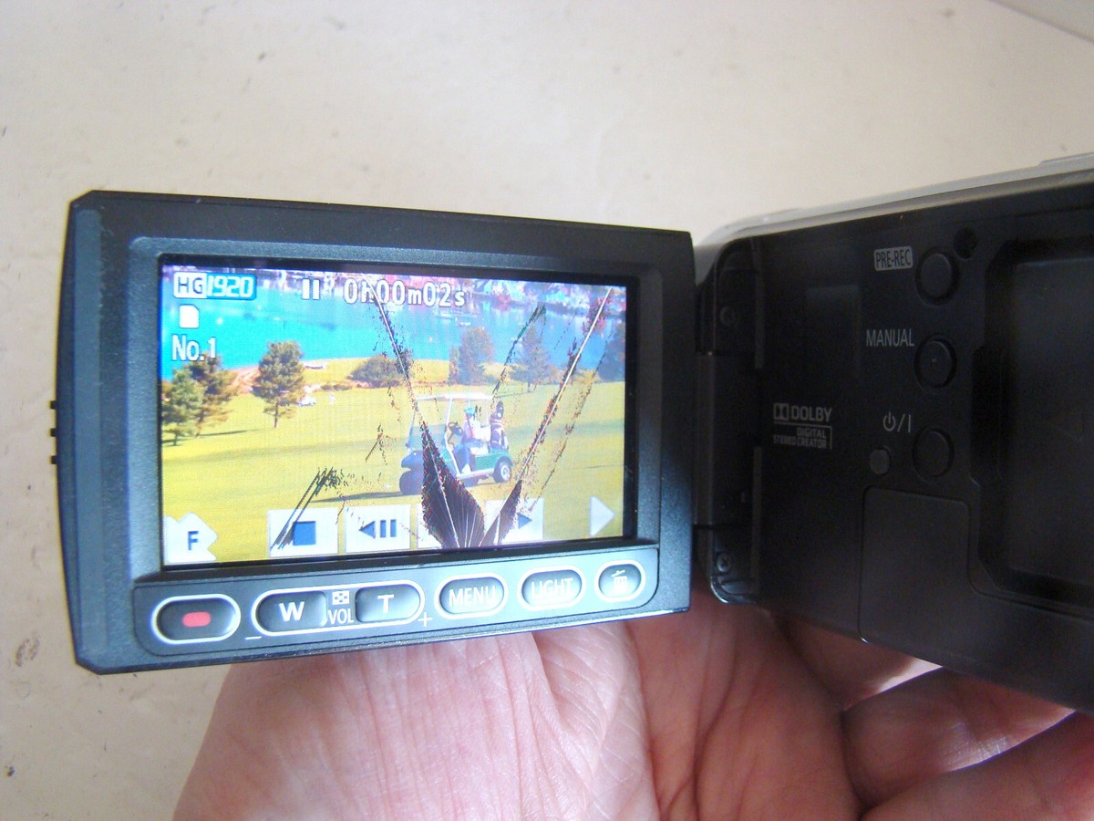 Panasonic HDC-TM10 ビデオカメラ Panasonic HDC-TM10 Full HD 8GB Camcorder Works But Limited