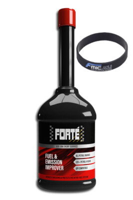 Forte Fuel & Emission Improver   Benzin-Kraftstoffadditiv reinigt den Motor