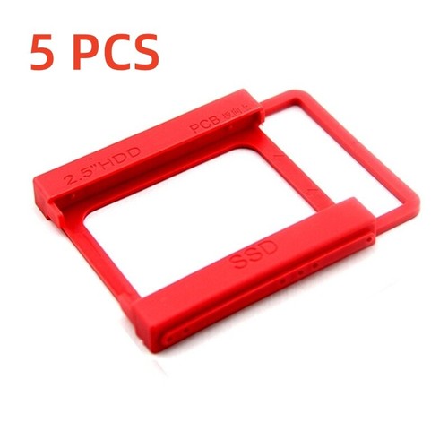 Neue Kunststoff-Adapterhalterung Dock Tray Für 2,5 bis 3,5 Bay SSD HDD Montage - Afbeelding 4 van 6