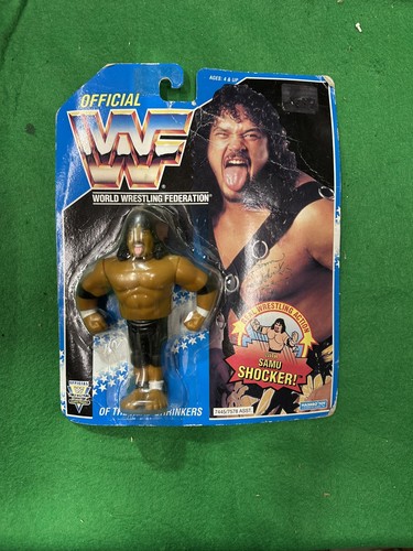 Hasbro Series 4 WWF Samu the Headshrinker the Head...