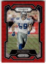 2023 Panini Prizm Dat Nguyen Red Wave #/149 #80