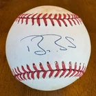 Barry Bonds Signed Autographed National League Baseball Ball JSA COA Toning