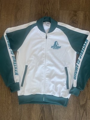 Hysteric Glamour White and Green Track Jacket