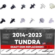 120 pcs Body Fastener Kit - Compatible with 2014-2023 Toyota Tundra - Suitable